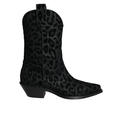 Dolce & Gabbana Black Polyethylene Women's Boot