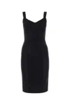 Dolce & Gabbana A Dress With A Girdle And Breast. In Black