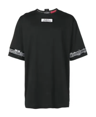 Dolce & Gabbana Black Printed T-shirt