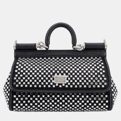 Pre-owned Dolce & Gabbana Black Sicily Handbag