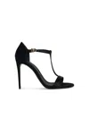 Dolce & Gabbana Woman Sandals Black Size 7.5 Textile Fibers In Black