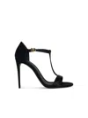 Dolce & Gabbana Woman Sandals Black Size 7.5 Textile Fibers In Black