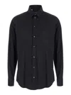 Dolce & Gabbana Black Essential Cotton Shirt In Black