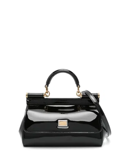 Dolce & Gabbana Black Sicily Mini Cross Body Bag