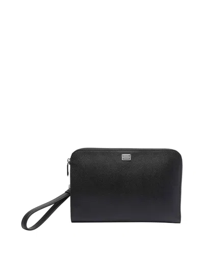 Dolce & Gabbana Black Sicily Pochette