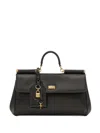 Dolce & Gabbana Black Sicily Satchel