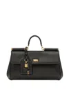 Dolce & Gabbana Black Sicily Satchel