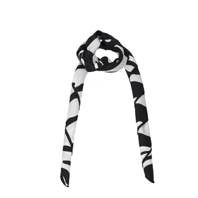 Dolce & Gabbana Black Silk Foulards