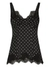 Dolce & Gabbana Top In Black