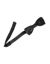 Dolce & Gabbana Black Silk Patterned Adjustable Neck Men Bow Tie In Black