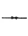 Dolce & Gabbana Black Silk Patterned Adjustable Neck Men Papillon Bow Tie In Black