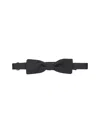 Dolce & Gabbana Satin Silk Bow Tie In Black