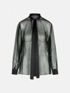 Dolce & Gabbana Black Silk Shirt In Black