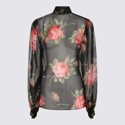 Dolce & Gabbana Black Silk Shirt