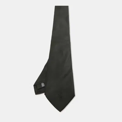 Pre-owned Dolce & Gabbana Black Silk Tie