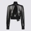 Dolce & Gabbana Black Silk Top In Black