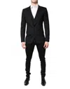 Dolce & Gabbana Multicolor Polyester Jacquard 2 Piece Suit