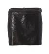 Dolce & Gabbana Raschel Tweed Skirt In Black