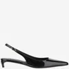 Dolce & Gabbana Black Slingback Heels In Black