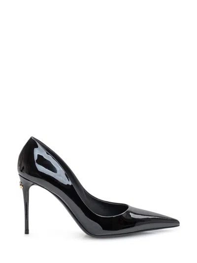 Dolce & Gabbana Black Slip On Pumps