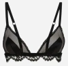 Dolce & Gabbana Black Soft Cup Triangle Bra