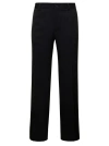 Dolce & Gabbana Virgin Wool Wide-leg Trousers In Animal Print