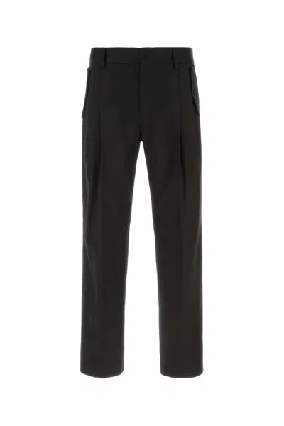 Dolce & Gabbana Black Stretch Cotton Pant