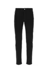Dolce & Gabbana Black Cotton Stretch Skinny Denim Jeans In S9001