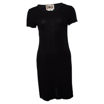 Pre-owned Dolce & Gabbana , Black Stretch Dress