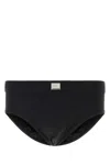 Dolce & Gabbana Black Stretch Nylon Swimming Brief In Black