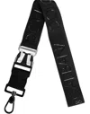 Dolce & Gabbana Black Stretch Polyester Rubberised Dg Logo Keychain