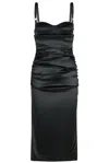 Dolce & Gabbana Silk Blend Dress Spaghetti Straps