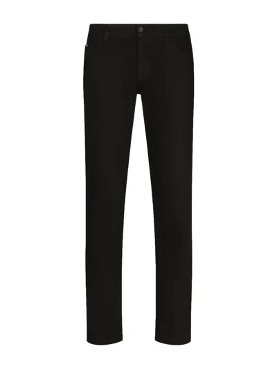 Dolce & Gabbana Black Skinny Stretch Jeans