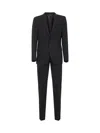 Dolce & Gabbana Blue Stretch Wool Martini Two-piece Suit In Black