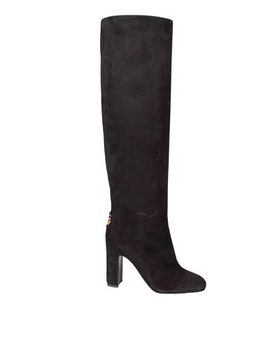 Dolce & Gabbana Black Suede Boot