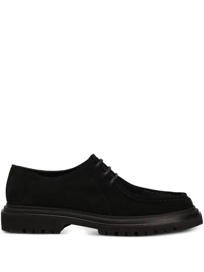 Dolce & Gabbana Flat Shoes Blacks And Greys In Multi