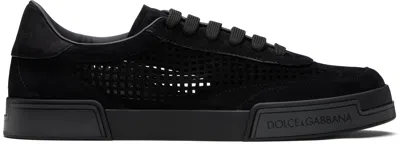 Dolce & Gabbana Dolce&gabbana Men Portofino Yacht Sneakers In Black