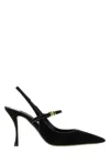 Dolce & Gabbana Black Suede Pumps In Black