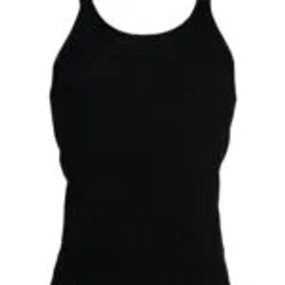 Dolce & Gabbana Black Tank Sleeveless Underwear Men Men's T-shirt In Multi