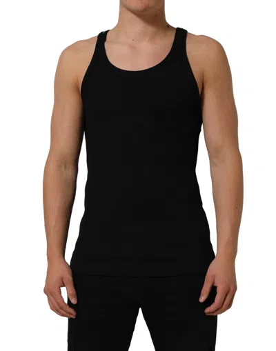 Pre-owned Dolce & Gabbana Black Tank Sleeveless Underwear Men Men's T-shirt ()