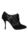 Dolce & Gabbana Solid Color Ankle Boots