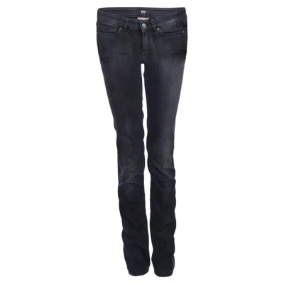 Pre-owned Dolce & Gabbana , Black Tight-fit Jeans
