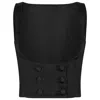 Dolce & Gabbana Double-breasted Duchess Silk Tuxedo Waistcoat