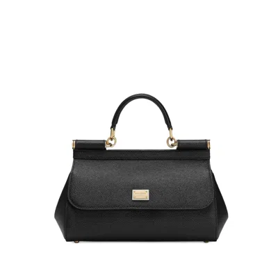 Dolce & Gabbana Black Tote Bags
