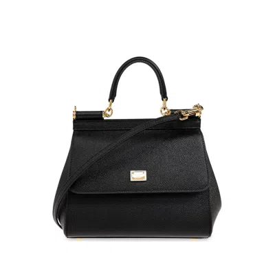 Dolce & Gabbana Black Tote Bags Women