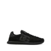 Dolce & Gabbana Dg Cushion Leather Blend Sneaker In Black