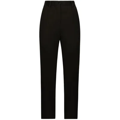 Dolce & Gabbana Black Trousers - Straight Trousers Women