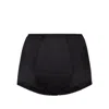 Dolce & Gabbana High-waisted Silk Blend Shorts With Elastic Waistband