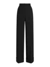 Dolce & Gabbana Black Virgin Wool Elastan Pants In Black