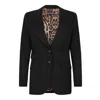 Dolce & Gabbana Black Virgin Wool Jackets In Black